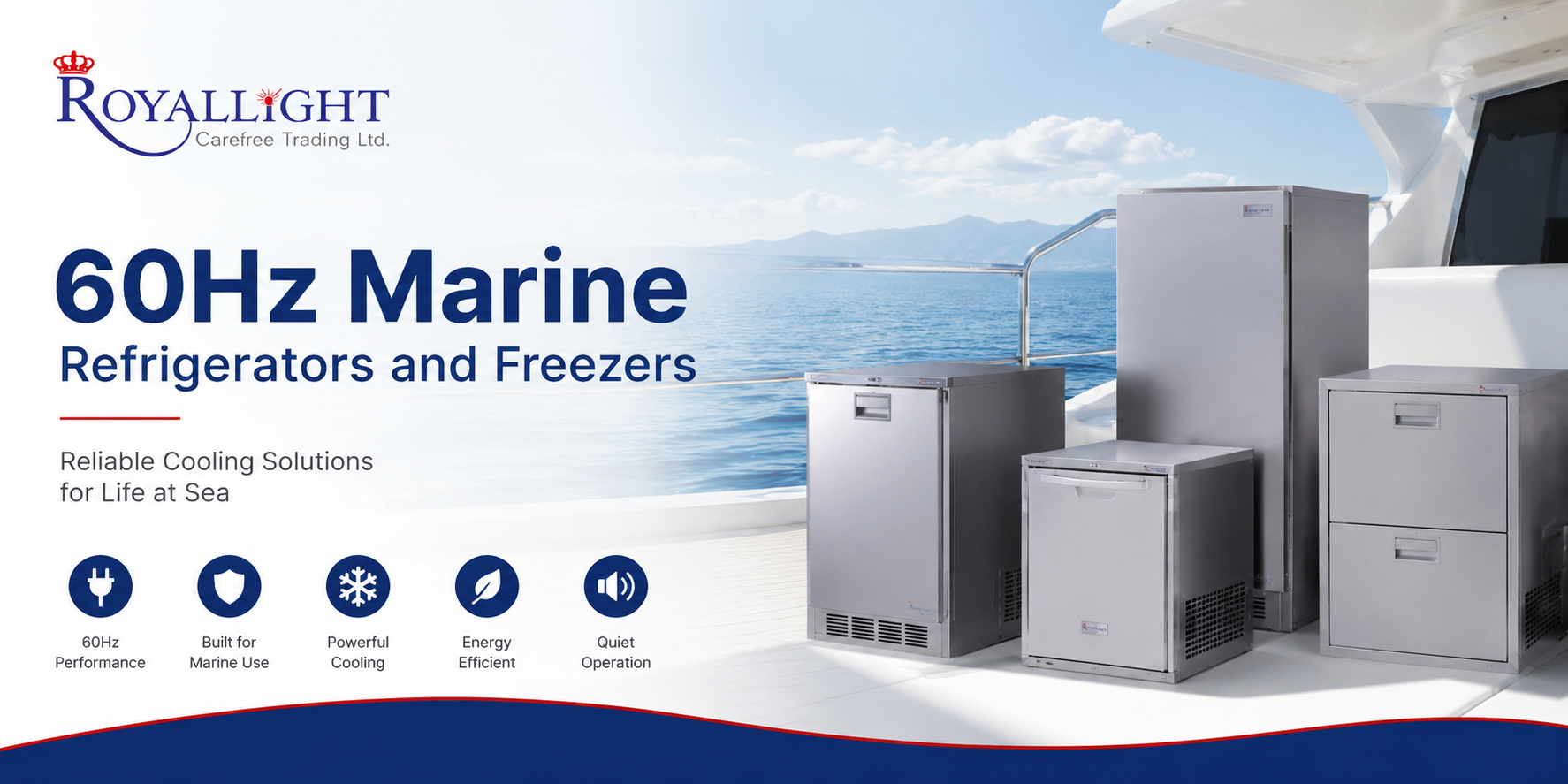 60Hz Marine Refrigerators