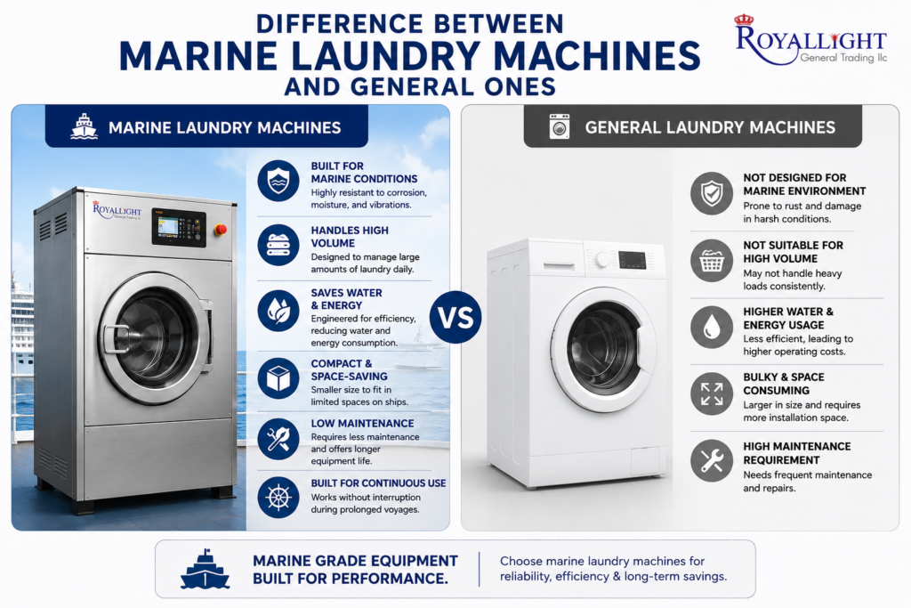 Marine Laundry Equipment