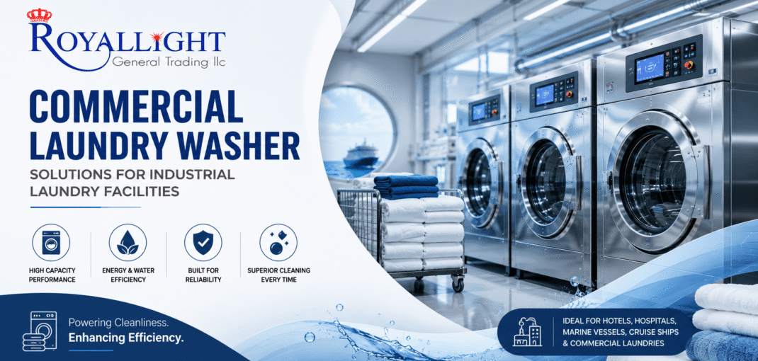 commercial laundry washer