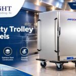heavy duty trolley with wheels